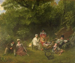 Les Londoniens en goguette, 1820